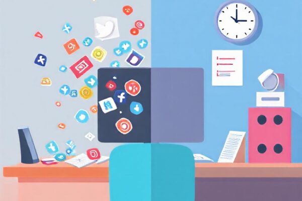 Pengaruh Distraksi Media Sosial Terhadap Produktivitas Kerja Karyawan