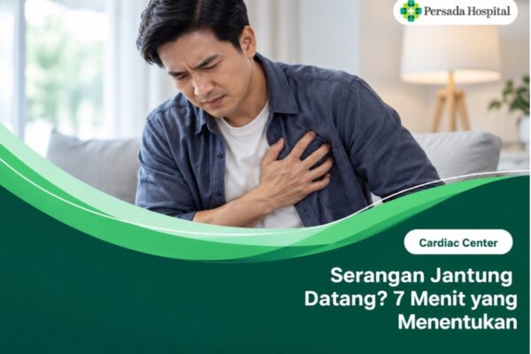 Ilustrasi ciri ciri sakit jantung dan henti jantung pada menit pertama